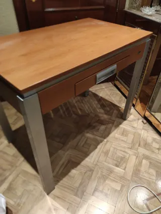 Mesa de cocina extensible 57x95x80 alto