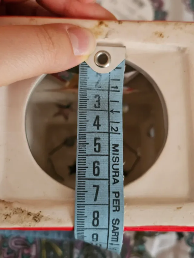 Portacandele Lanterna Ceramica Rossa Stelle