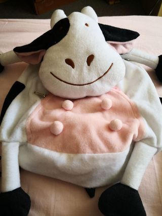 Mochila Peluche Vaca Nueva