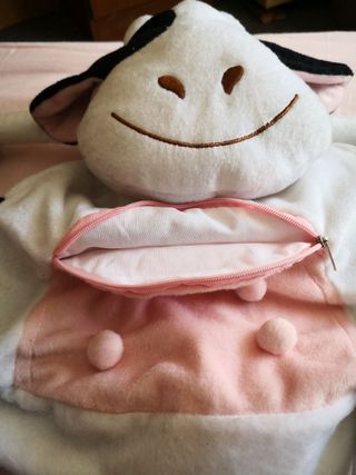 Mochila Peluche Vaca Nueva