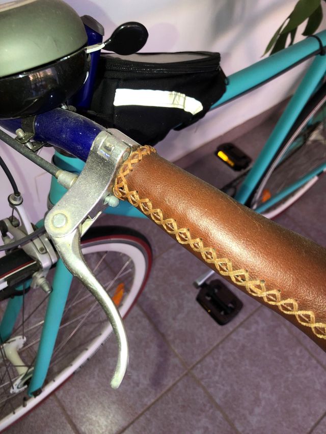 Bicicleta de piñon fijo Estilosa Renovada Mujer