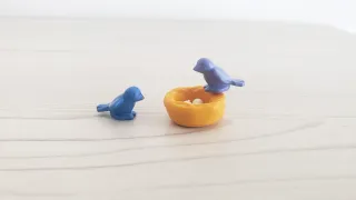 Pájaros y Nido de Playmobil