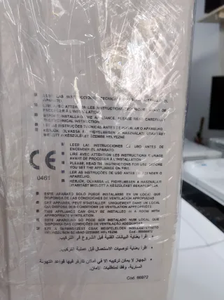 Calentador de agua Cointra COB-5 GAS NATURAL