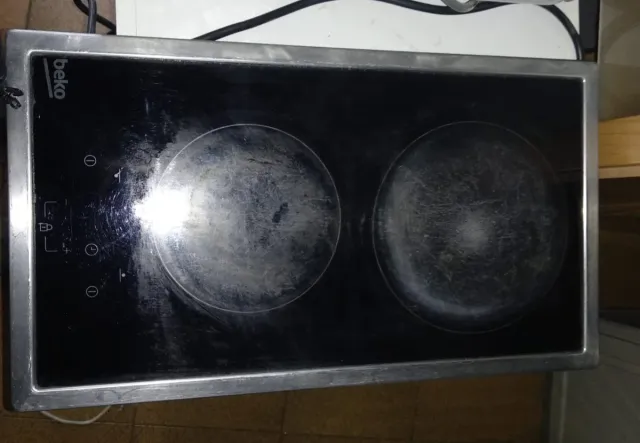 Vitrocerámica Beko de 2 plazas