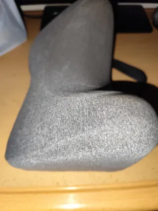 Cojín Reposacabezas Coche Gris