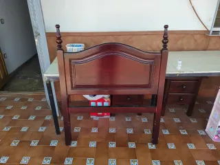 Cabecero de cama de madera 90cm