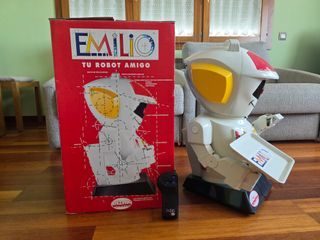 Robot Emilio de Bizak en caja original