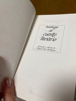 Al/antologia cuento literario (Spanish Edition)