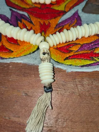 Collana Japamala osso Tibet Nepal Budda