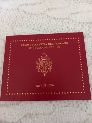 Cartellina Monete Vaticano 2008
