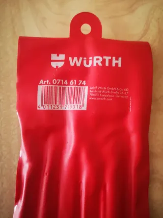 Juego de limas WURTH 6 pzs 100mm