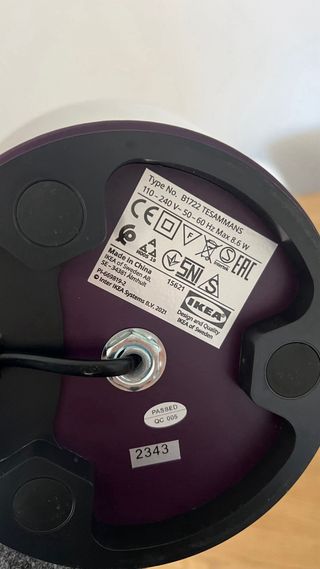 Lámpara Ikea x Raw Colors