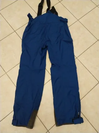 Tuta da sci Phenix blu con bretelle