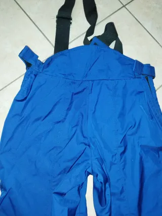 Tuta da sci Phenix blu con bretelle