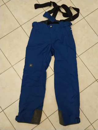 Tuta da sci Phenix blu con bretelle