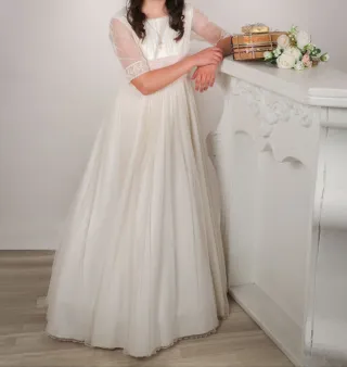Vestido de Comunión Blanco marca Coconut ECI