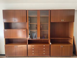 Mueble de salón modular madera