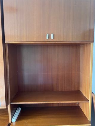 Mueble de salón modular madera