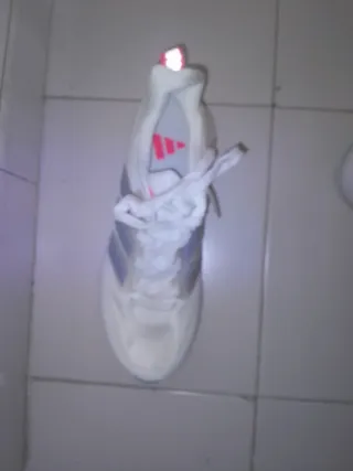 Zapatillas Adidas Mujer Talla 39.5 Blancas