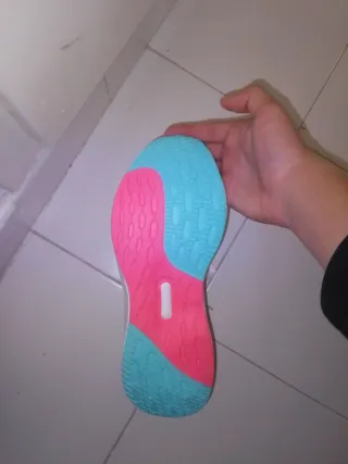 Zapatillas Adidas Mujer Talla 39.5 Blancas