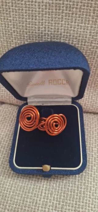 Set 2 anelli artigianali filati