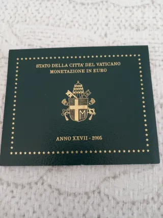 Cartella Monete Vaticano 2005