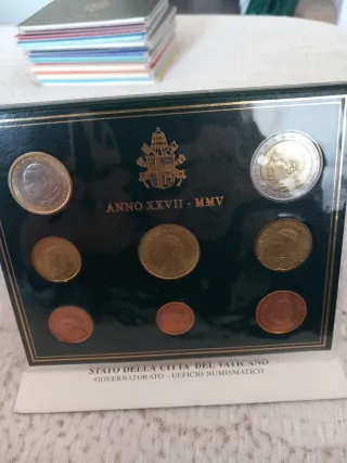 Cartella Monete Vaticano 2005