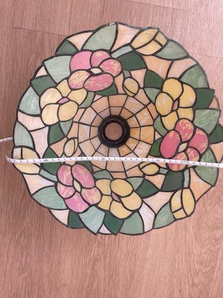 Pantalla lámpara Tiffany cristal