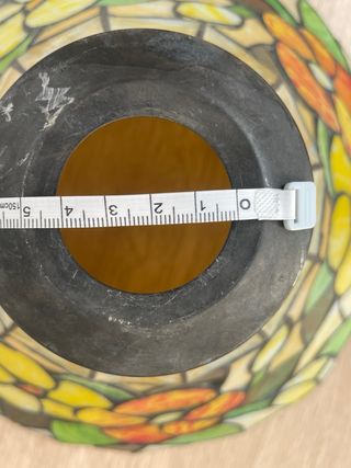 Pantalla lámpara Tiffany cristal