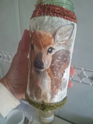 Bote decorativo ciervo