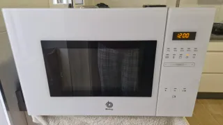 Microondas Balay Cristal Blanco Integrable