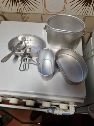 Portapranzo militare alluminio