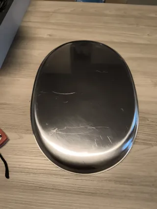 Vassoio in acciaio inox cm 48 x33