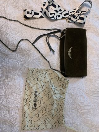 Bolso Zadig & Voltaire Ante Verde Oscuro