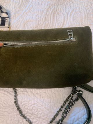 Bolso Zadig & Voltaire Ante Verde Oscuro
