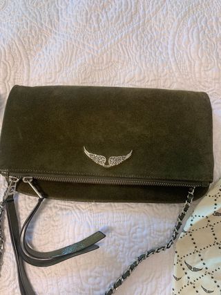 Bolso Zadig & Voltaire Ante Verde Oscuro