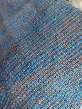 Chaqueta Bimba y Lola azul y dorado Talla 40