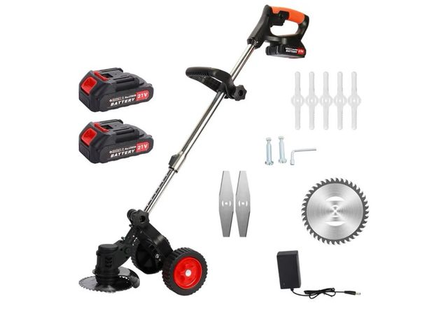 Cortacésped Eléctrico y Recortadora de Cuerda