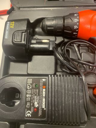 Taladro Inalámbrico Black & Decker 12V