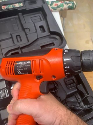 Taladro Inalámbrico Black & Decker 12V