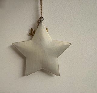 Stella decorativa renna da appendere all’albero
