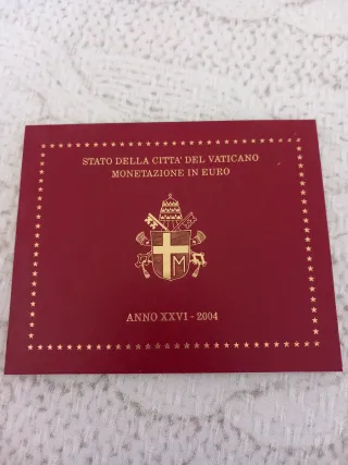 Cartella Monete Vaticano 2004