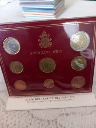 Cartella Monete Vaticano 2004