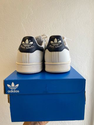Adidas Stan Smith Blancas/Azules Talla 42