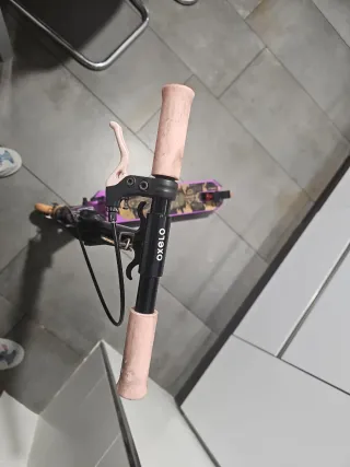 Patinete Oxelo  Morado y Rosa