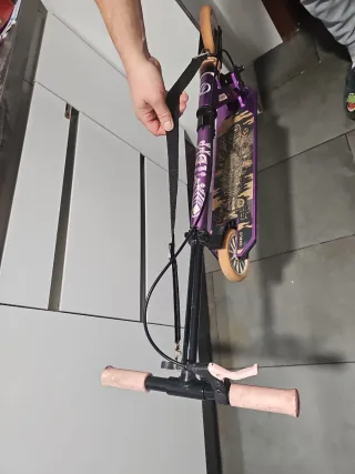 Patinete Oxelo  Morado y Rosa