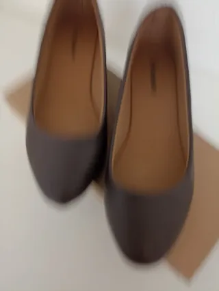 Zapatos planos Pezzano marrones talla 39