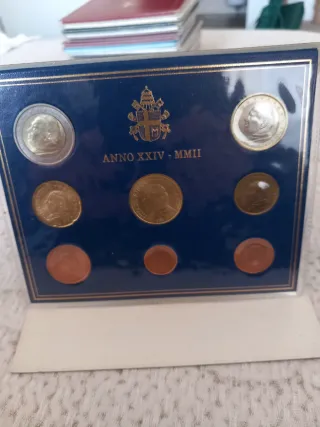 Cartella Monete Vaticano 2002