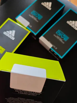 Lote Agua de Colonia Adidas Ice Dive y Pure Game.