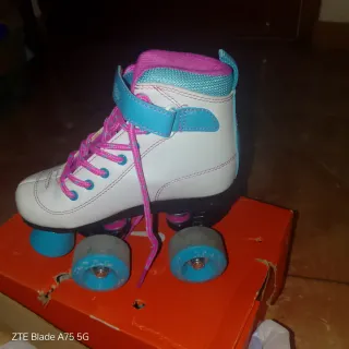Patines SFR Vision II Blancos y Turquesa